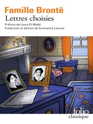 cover image of Lettres choisies de la famille Brontë